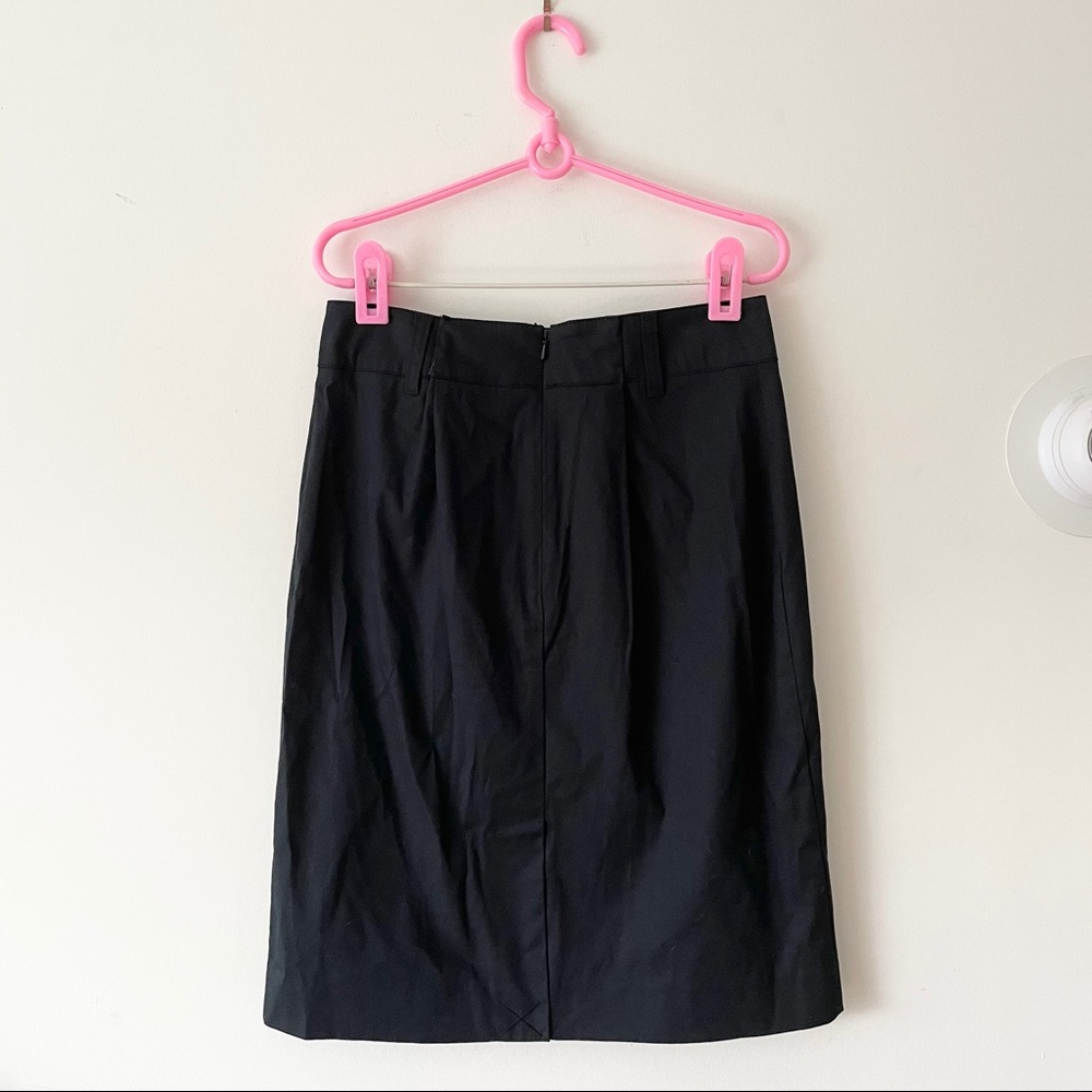 Jacob Navy A-Line Skirt - Picture 3 of 9